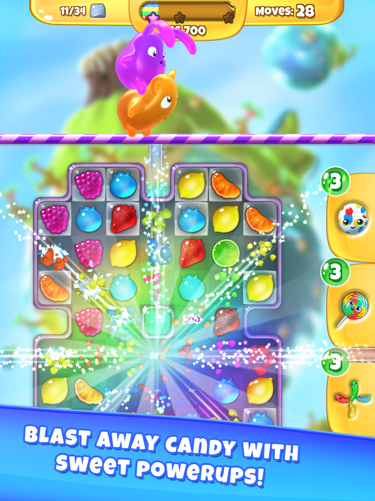 Скриншот игры Yummy Gummy