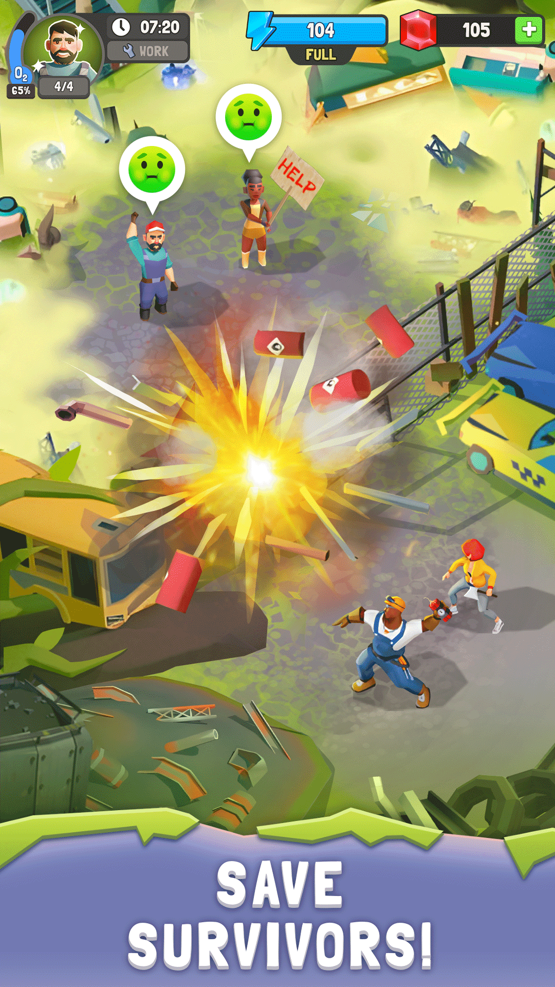 Train of Hope: Survival Game Game Screenshot