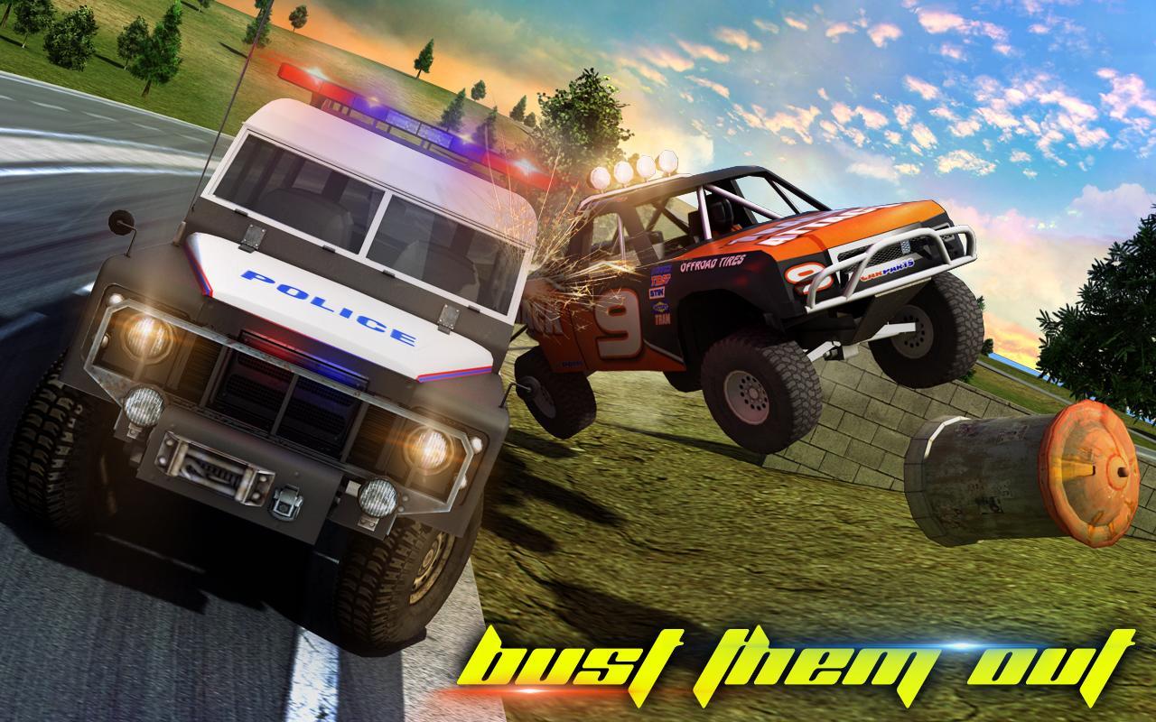 Police Car Smash 2017 Game Screenshot