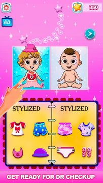 Paper Doll DIY Dress Up Game Game Screenshot