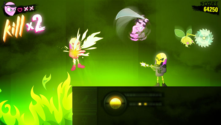 Screenshot 1 of Neon the Ninja 