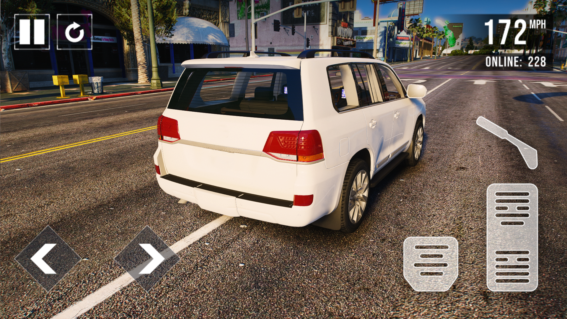 Screenshot 1 of Land Cruiser Lái xe: Trò chơi ô tô 22l