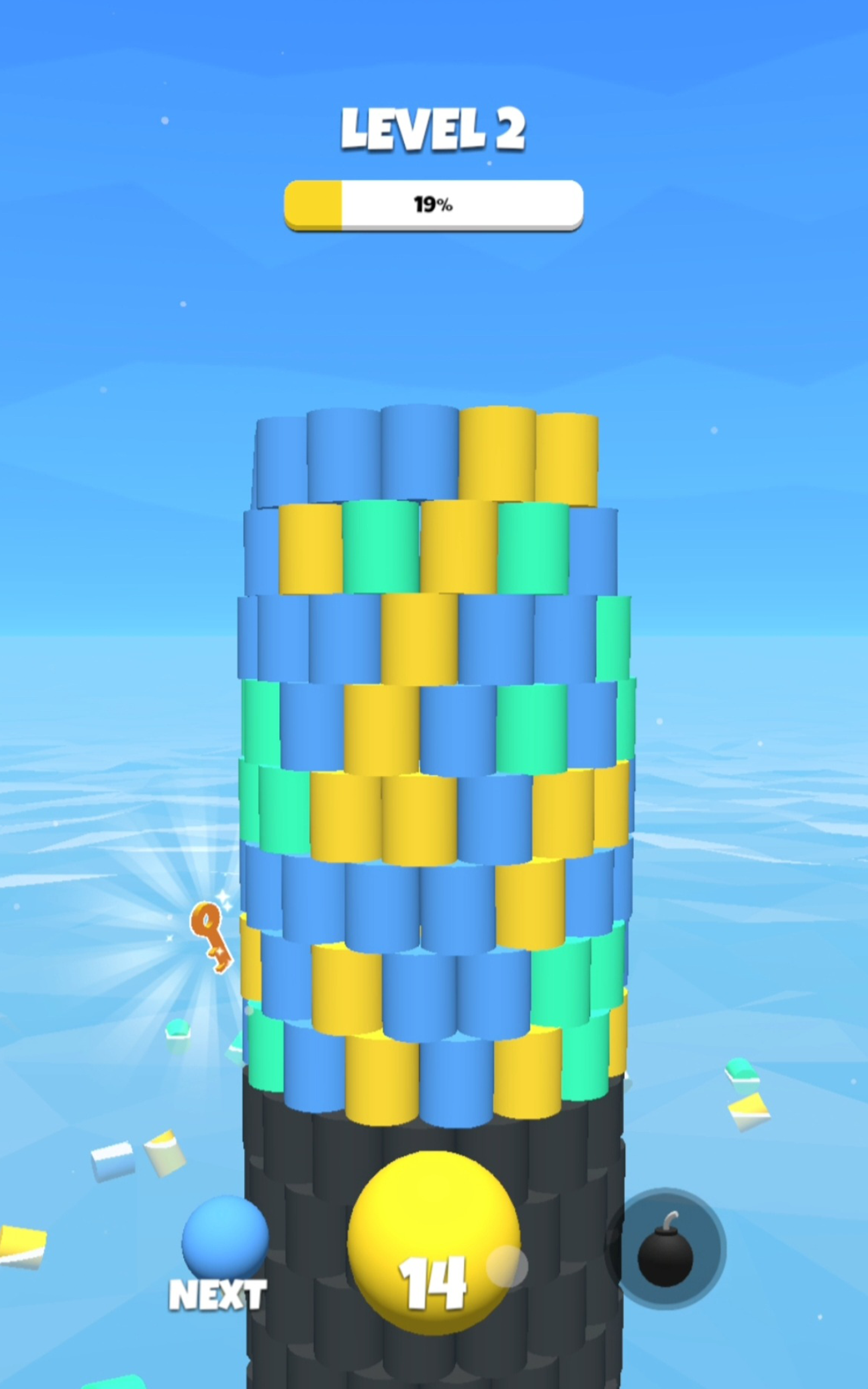 Cuplikan Layar Game Tower Color