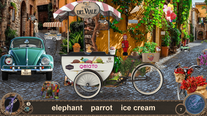 Hidden Objects Eternal City Game Screenshot