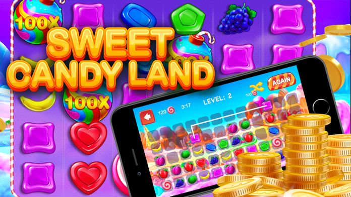 Screenshot of Sweet Candy Land Game