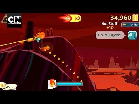 Screenshot of the video of Ski Safari: Adventure Time