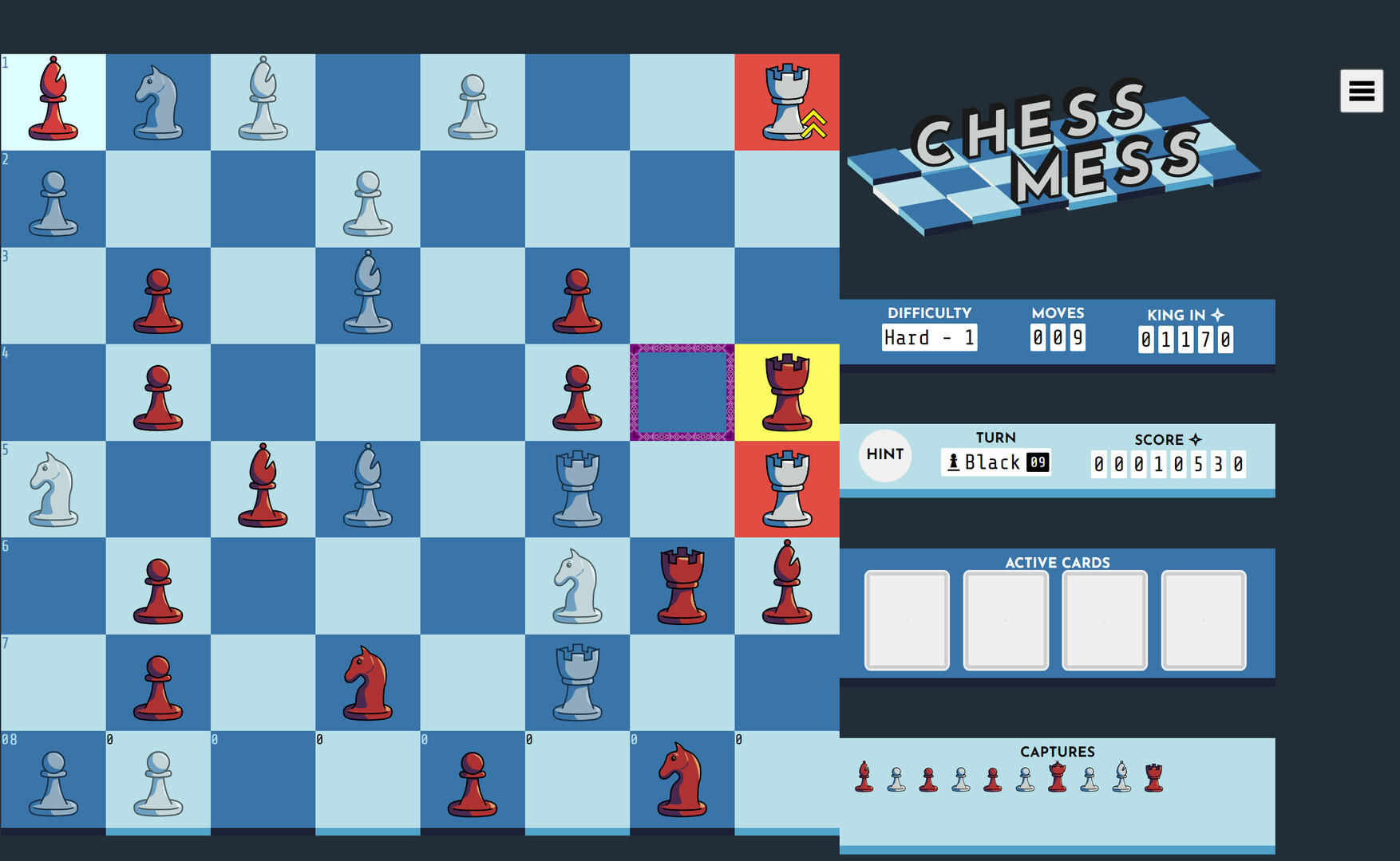 Captura de Tela do Jogo Chess Mess