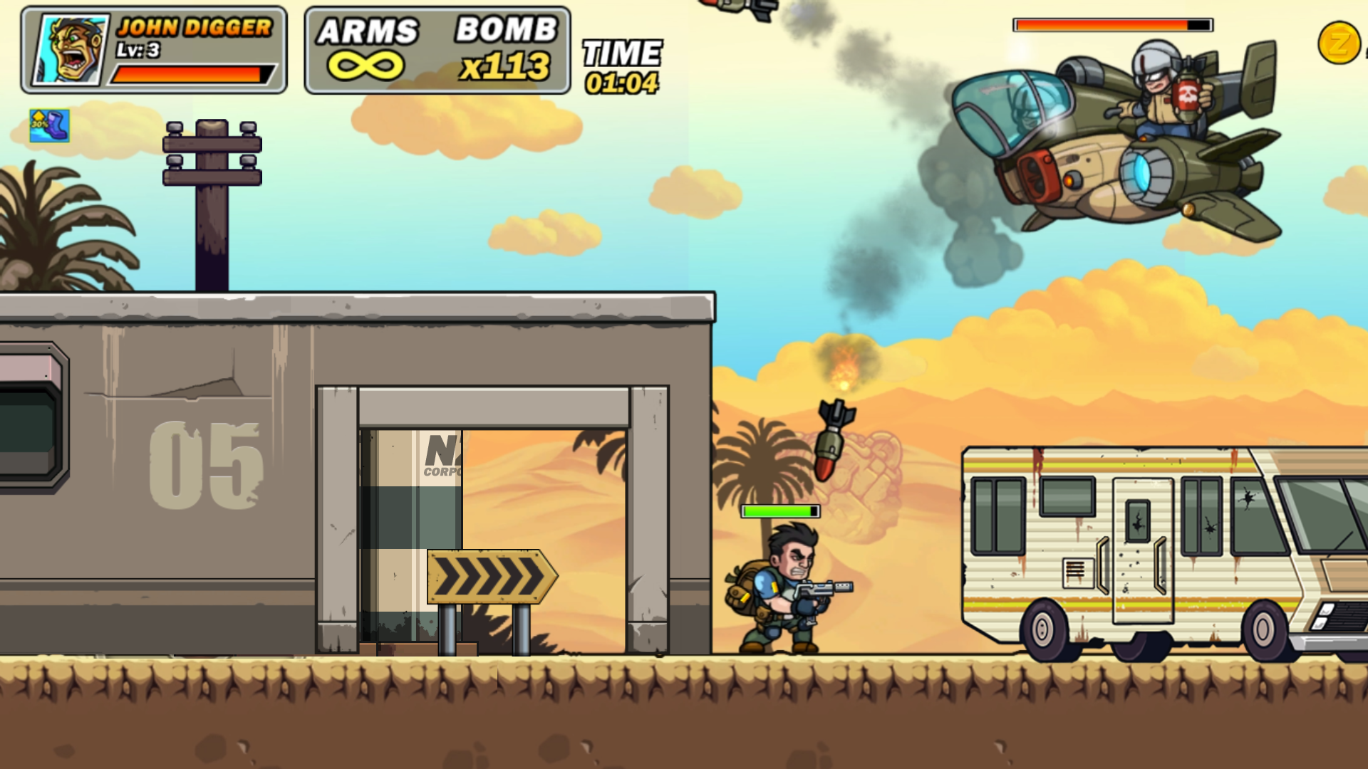 Commando 2 OPS Game Screenshot