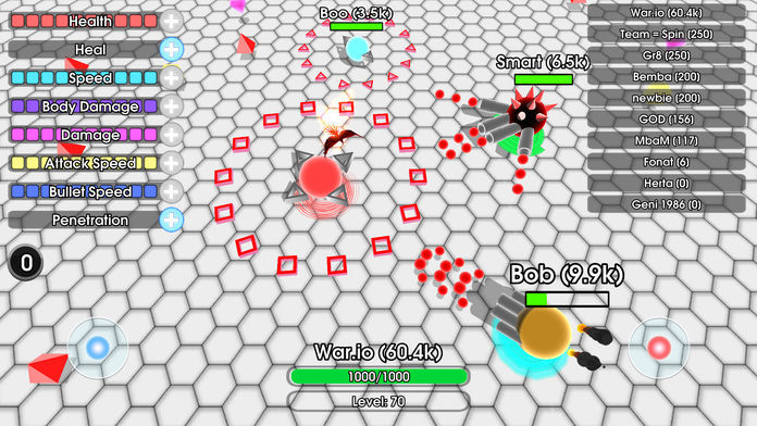 War.io Tanks ! screenshot game