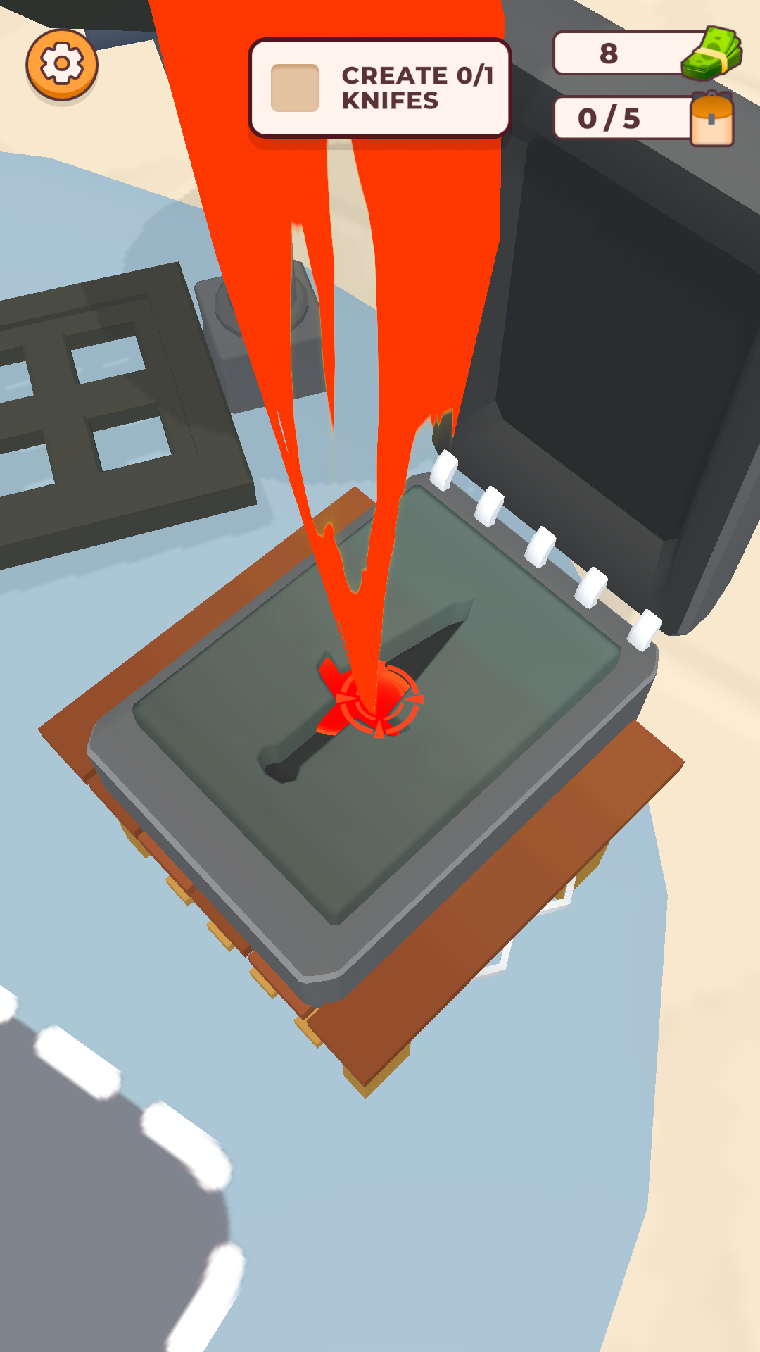 Blacksmith Idle: Sword Maker screenshot game