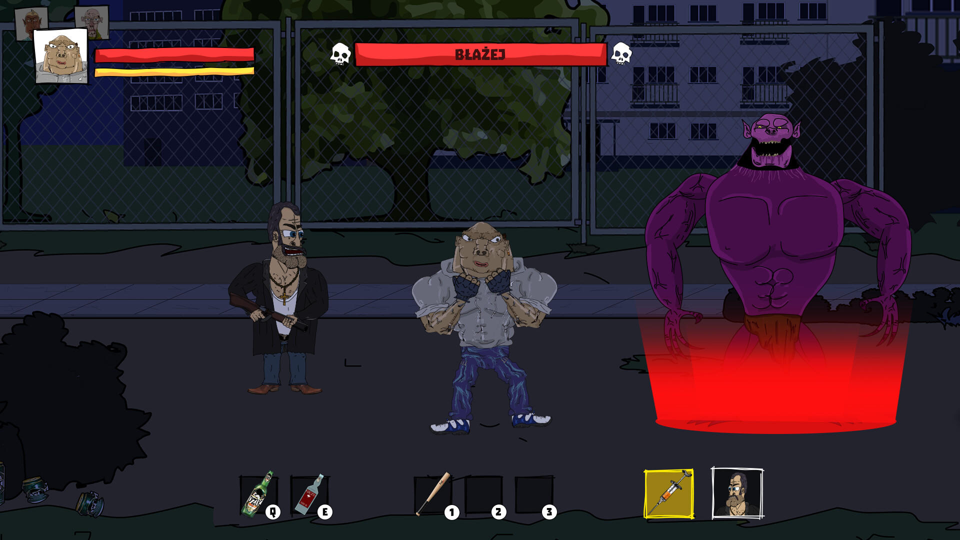 Hoodies Squad: Alcoholypse Game Screenshot