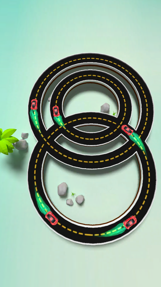 Loop Cars - City Island Game Screenshot