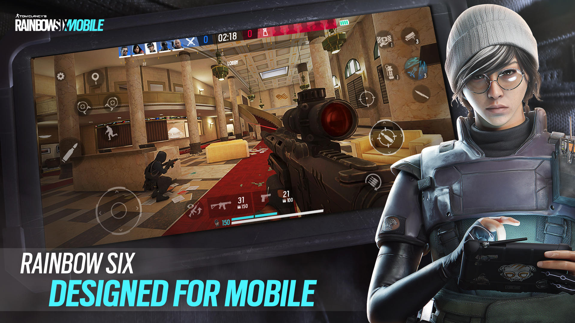 Cuplikan Layar Game Rainbow Six Mobile