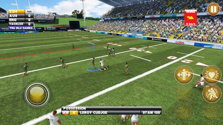 Screenshot 1 of Rugby League Live 2: Quick 