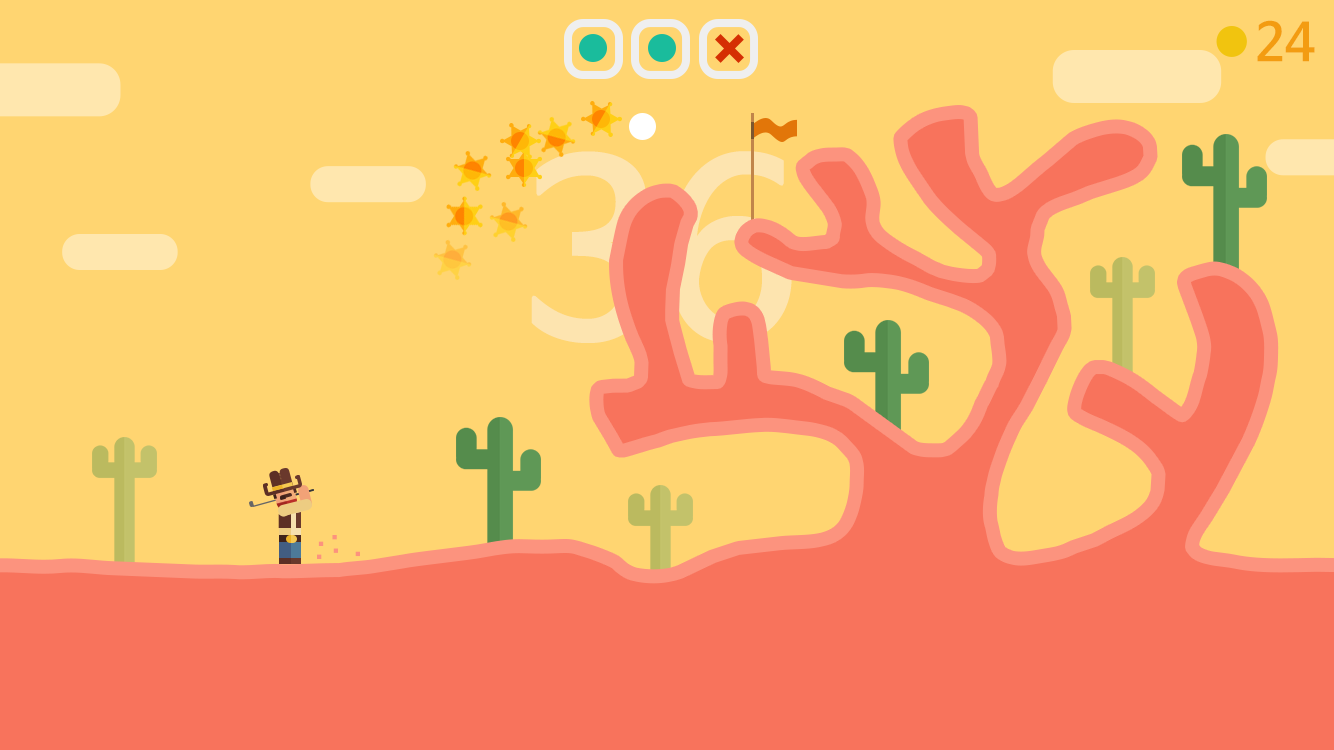 Lonely One : Hole-in-one Game Screenshot