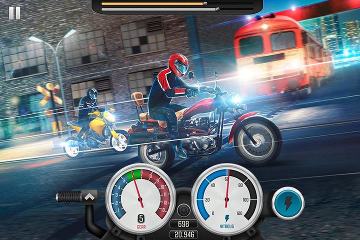 Screenshot 1 of टॉपबाइक: रेसिंग और मोटो 3डी बाइक 1.09