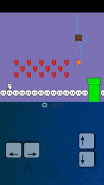 Скриншот игры Syobon Action