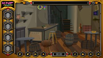 Captura de Tela do Jogo Rescue Treasure Haunted House