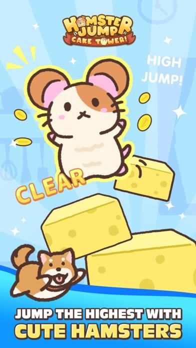 Cuplikan Layar Game Hamster Jump: Cake Tower!