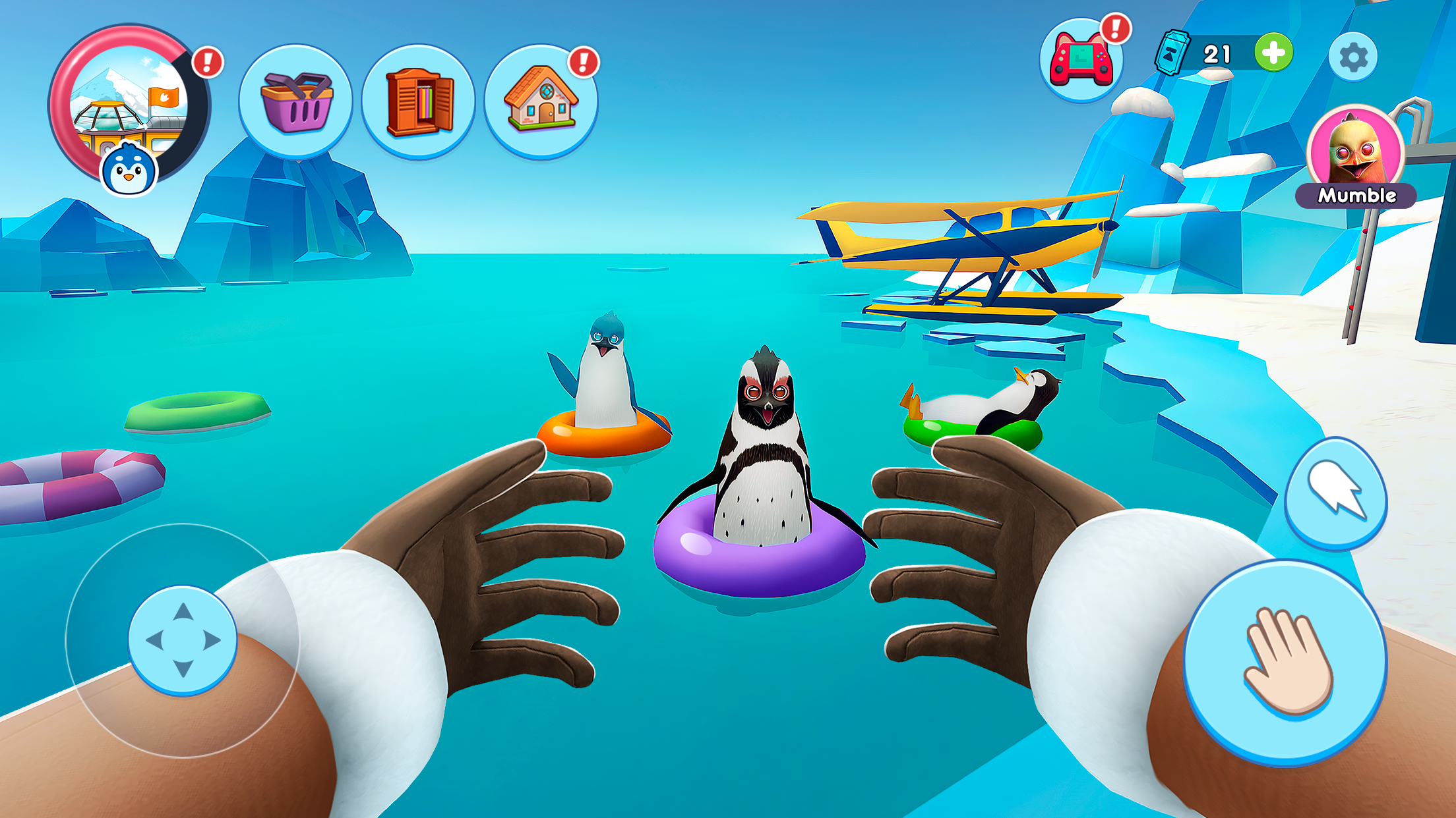 Cuplikan Layar Game Penguin Simulator: My Pets