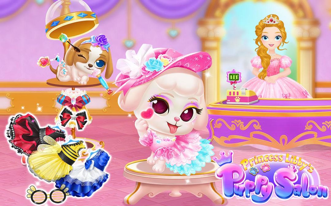 Screenshot of Princess Libby's Puppy Salon