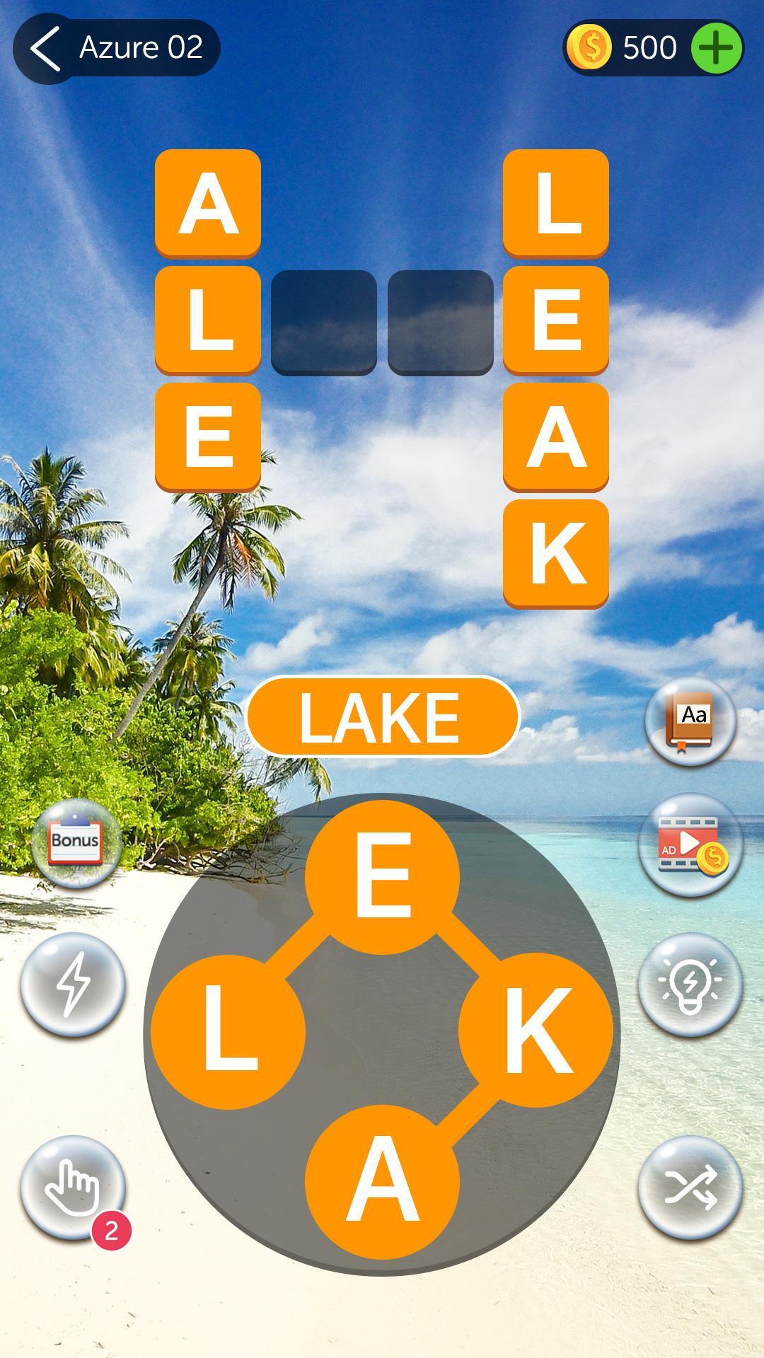 Crossword Quest Game Screenshot