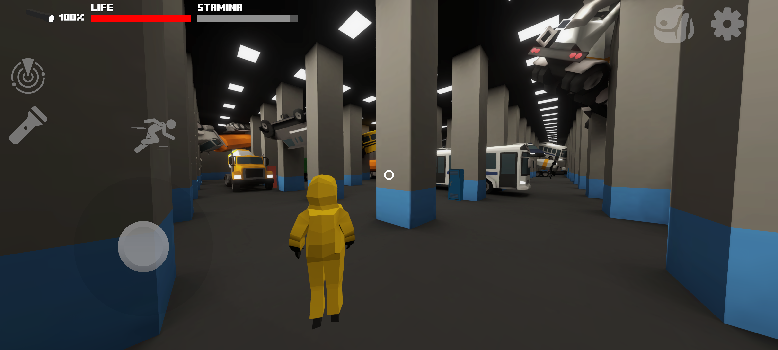 Screenshot of Poly Backrooms Multiplayer