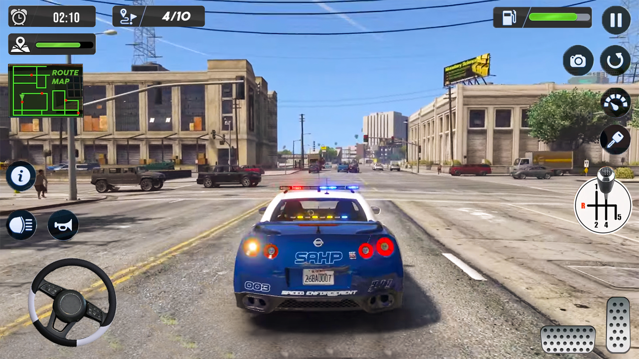 Screenshot 3 of NYPD Car Games Driving Test 3D 