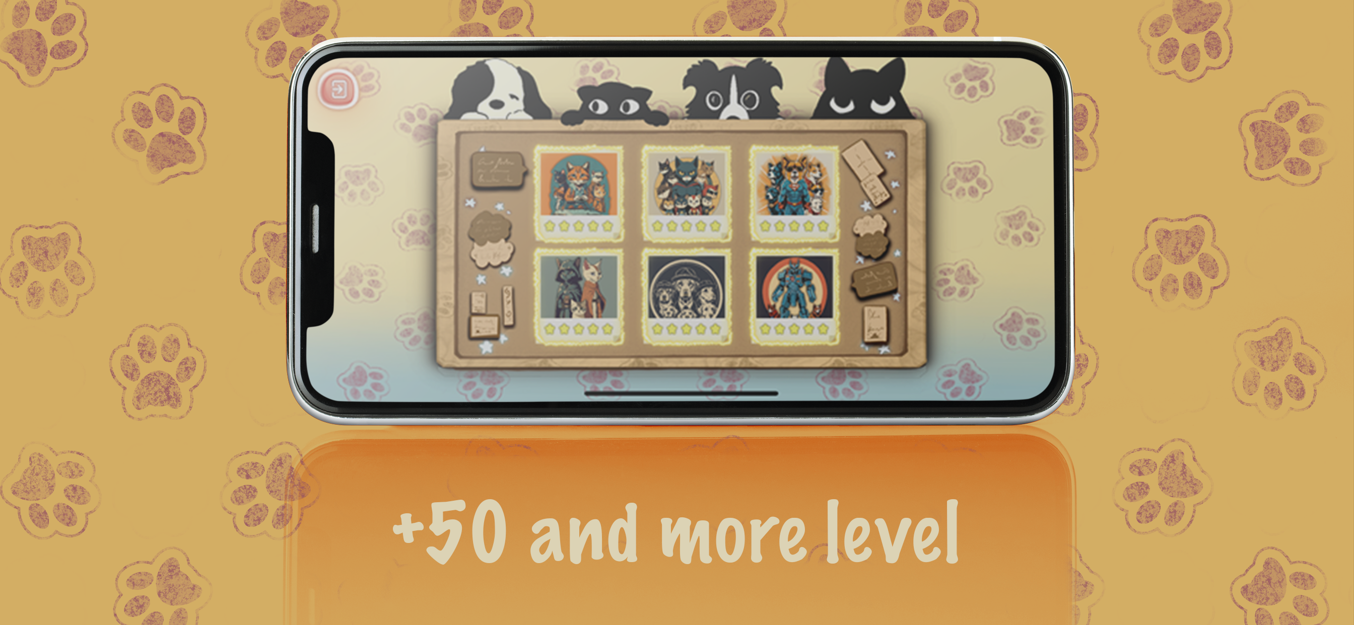 Screenshot of Cats & Dogs Puzzle Mania