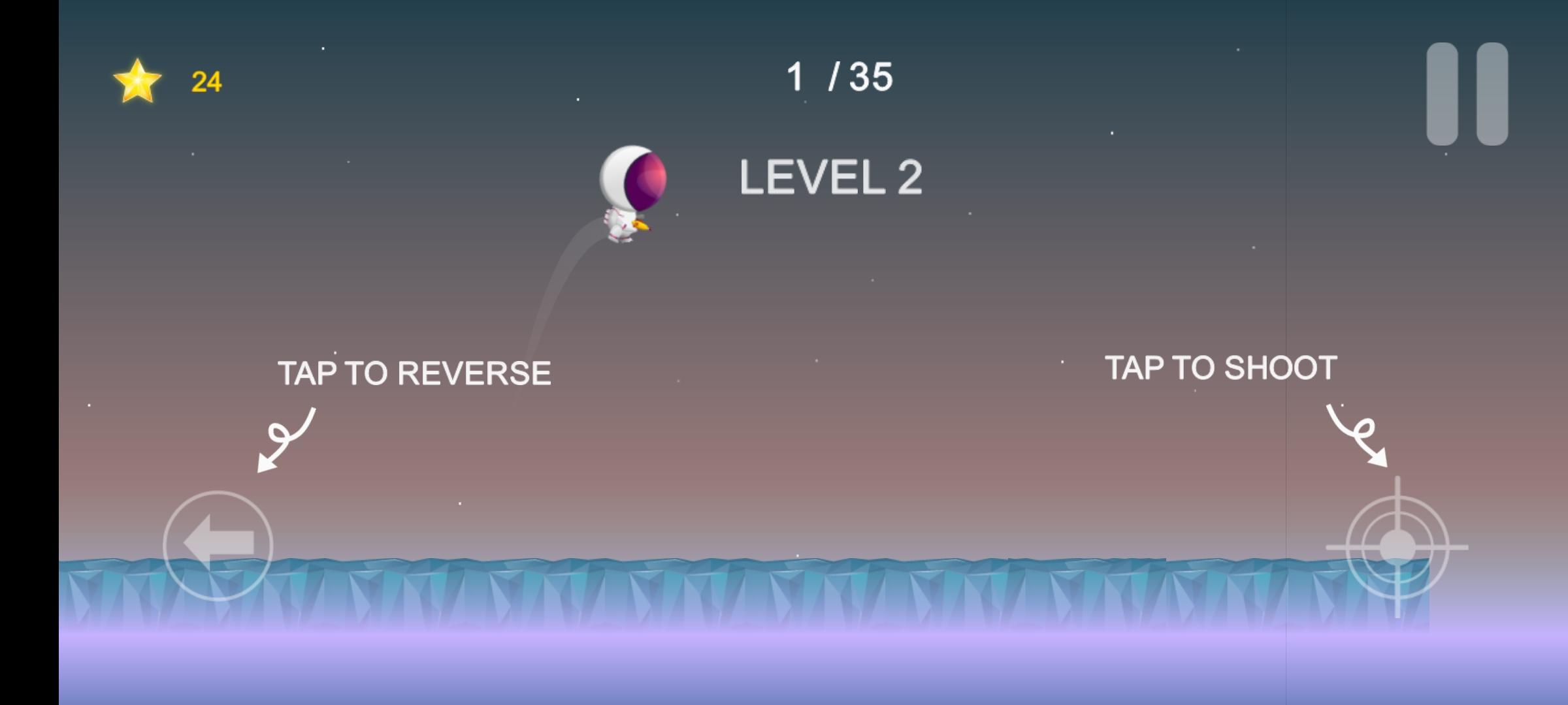 space jumper - Astronaut Game Screenshot