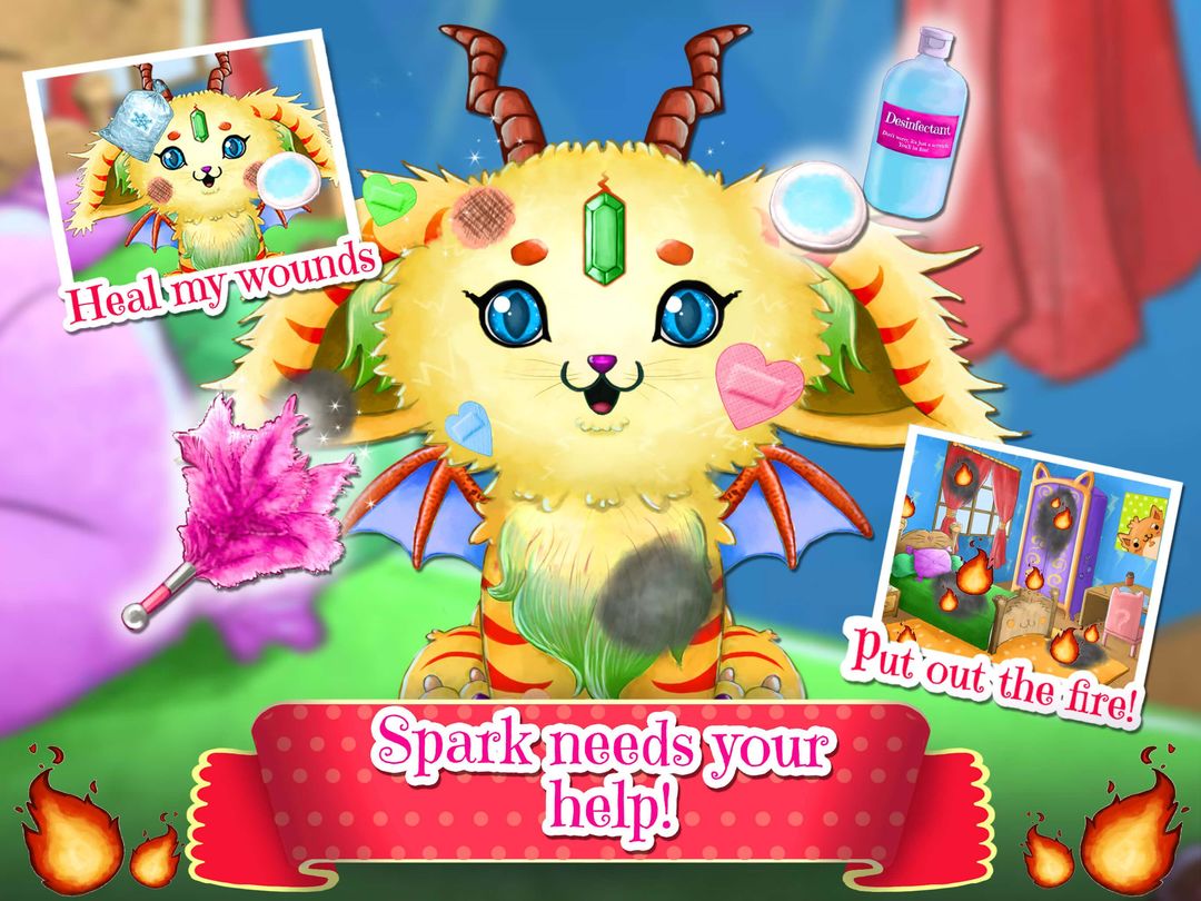 Little Cragons - Magical Cats screenshot game