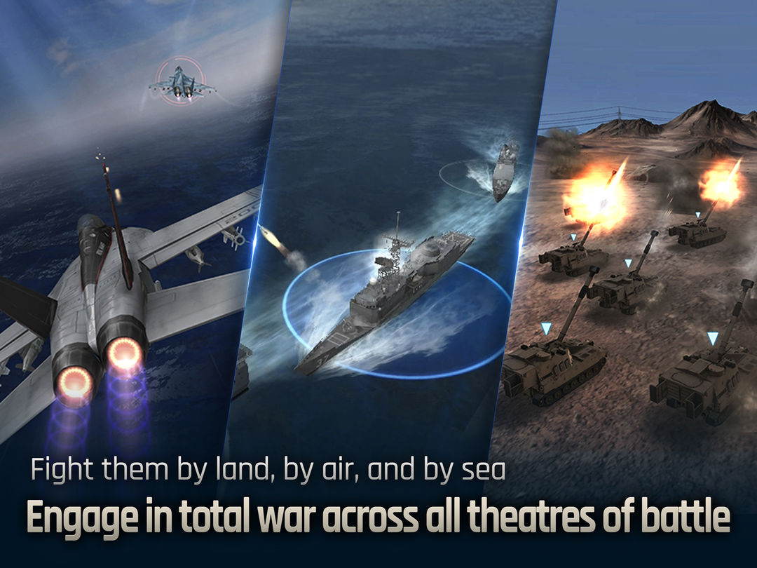 Gunship Battle Total Warfare ภาพหน้าจอเกม