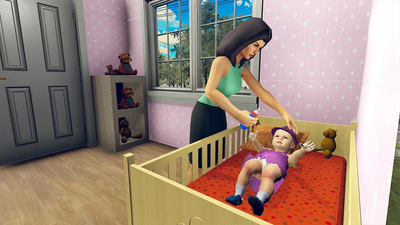 Virtual Mother simulator: Mom Happy Family Gamesのキャプチャ