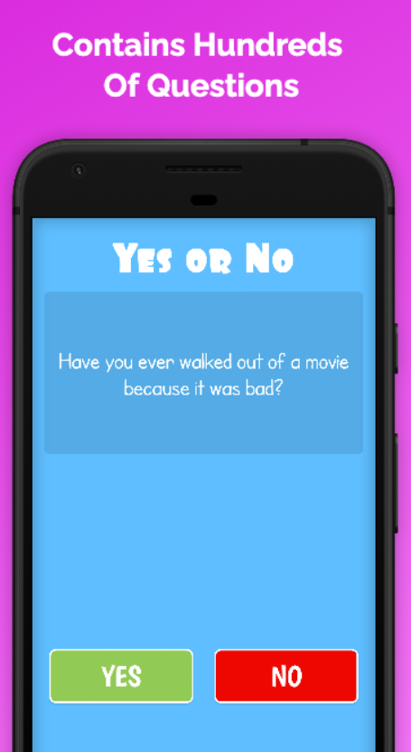 Yes or No Game Screenshot
