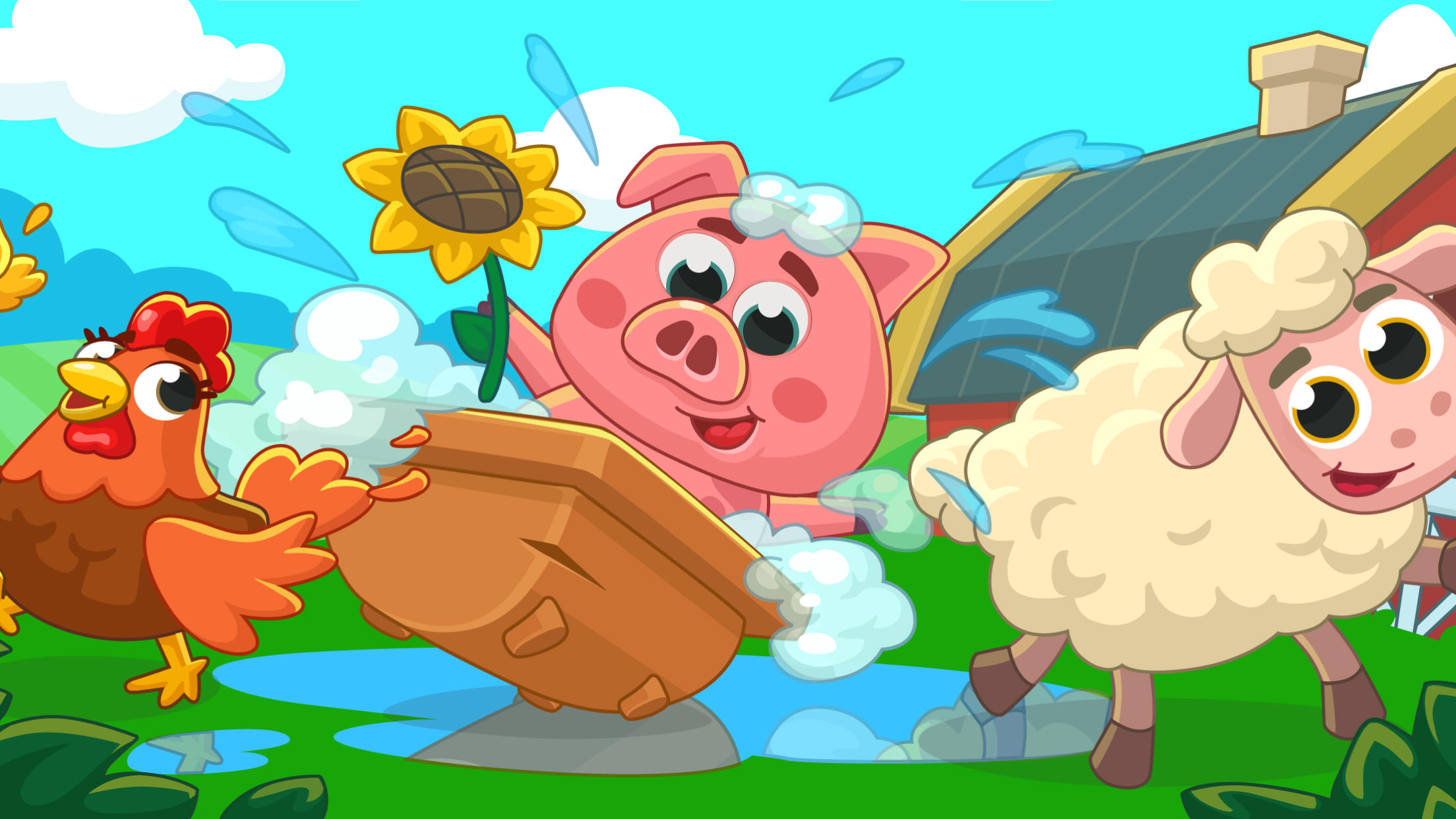 Farm for kids Game Screenshot