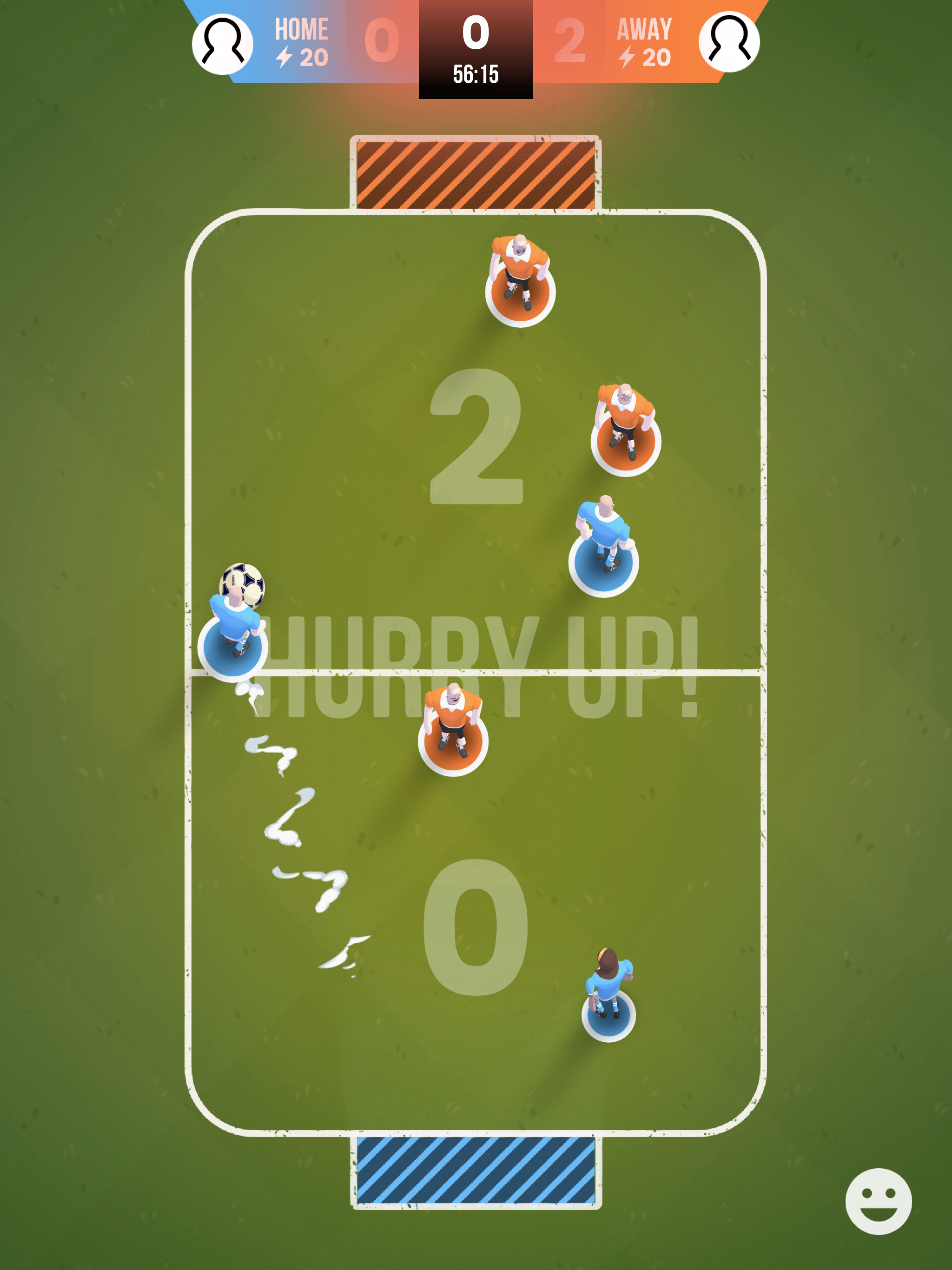 Screenshot of Pitch Invaders
