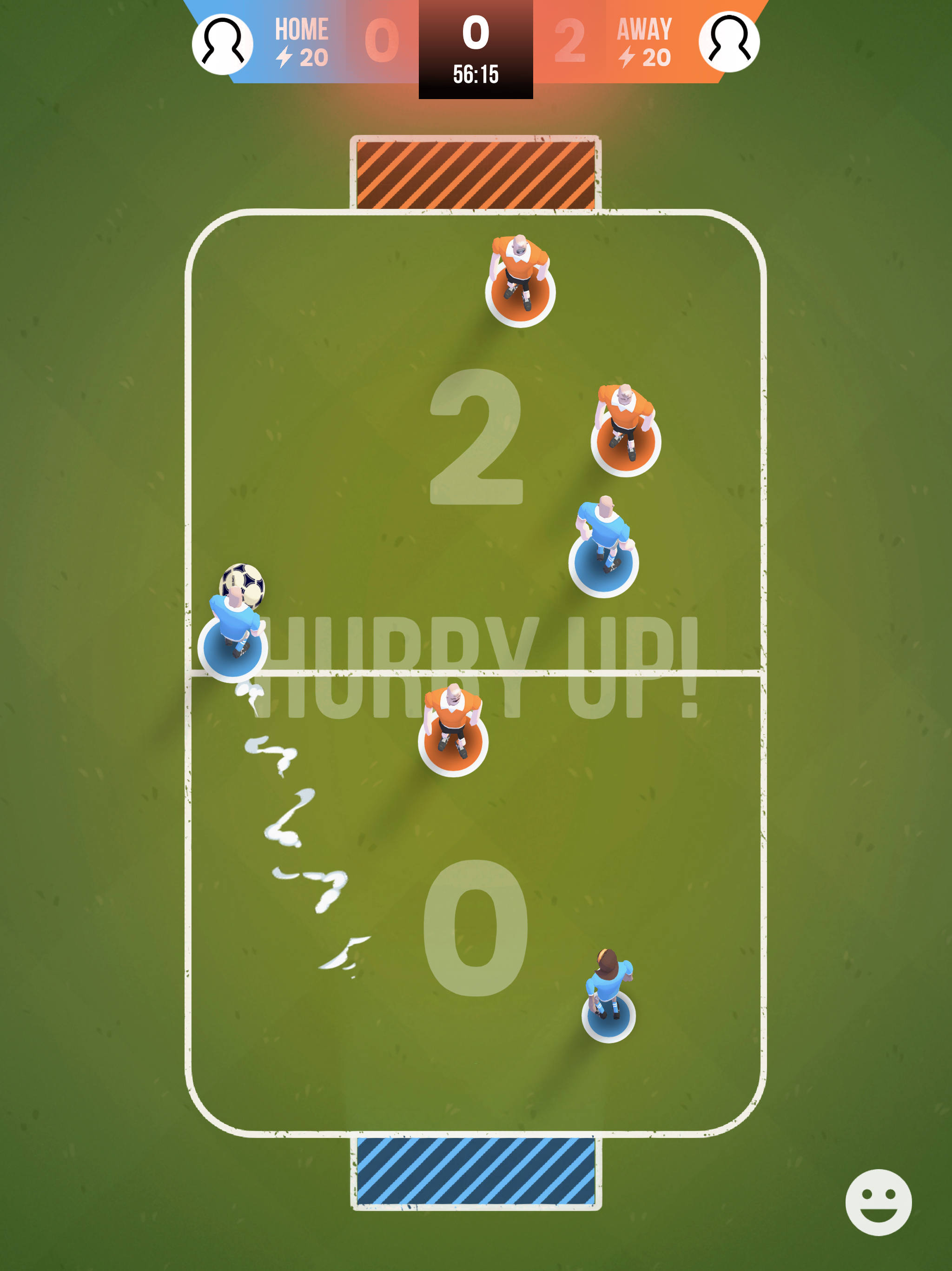 Pitch Invaders Game Screenshot