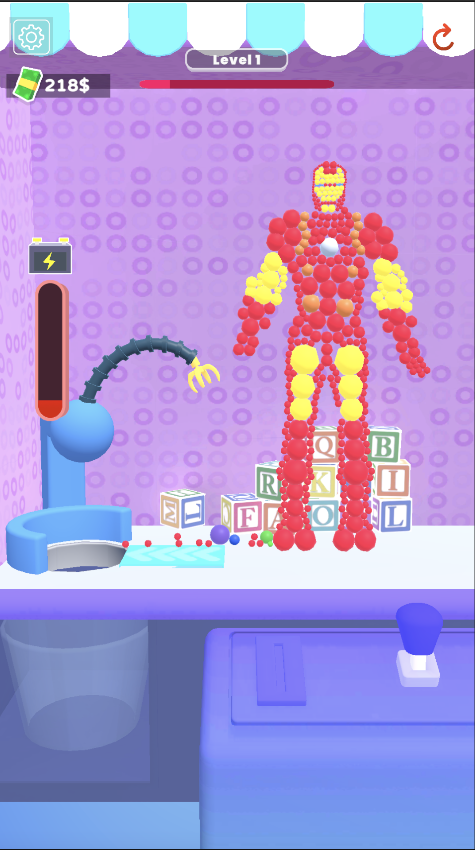 Claw Crusher Game Screenshot