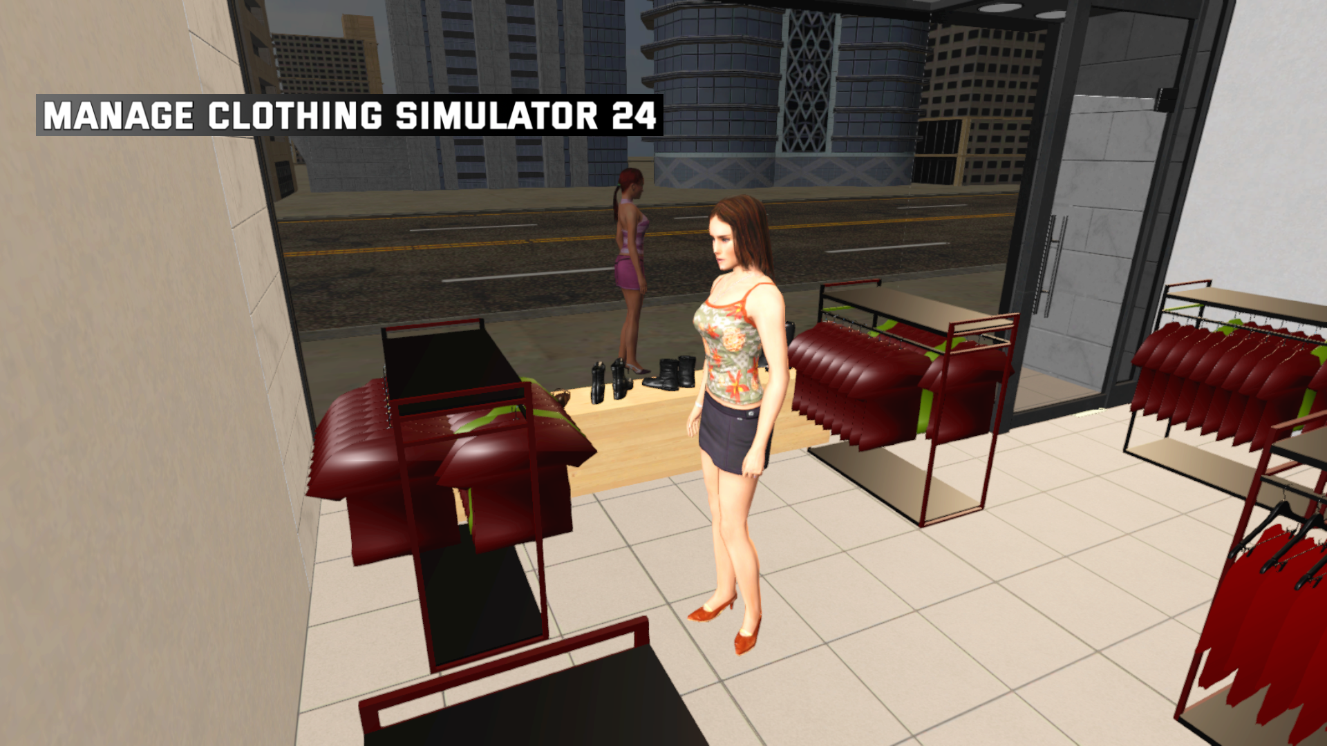 Manage Clothing Simulator 24 Game Screenshot