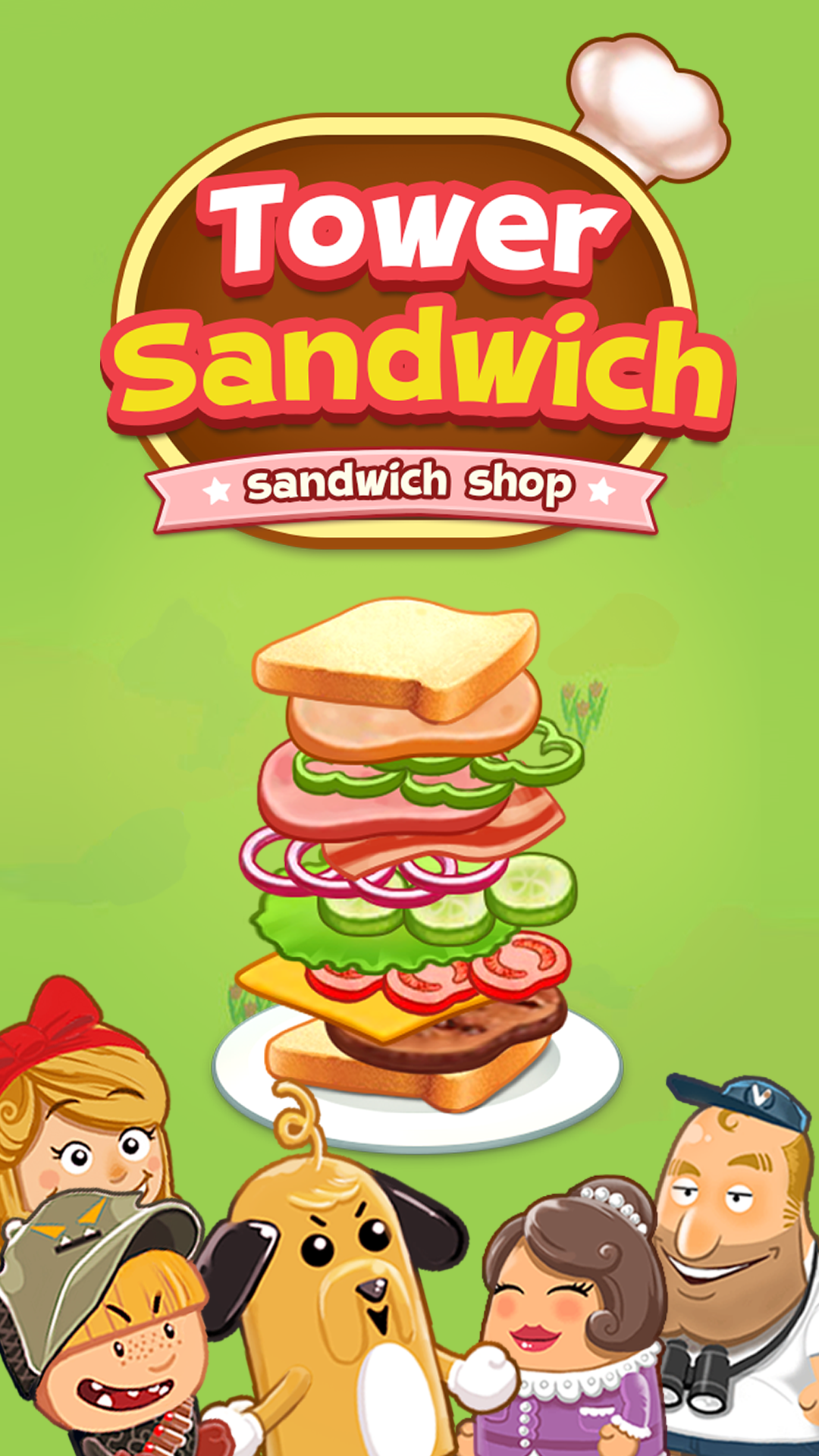 Tower Sandwich-Sandwich Shop-Fun Tycoon Gameのキャプチャ