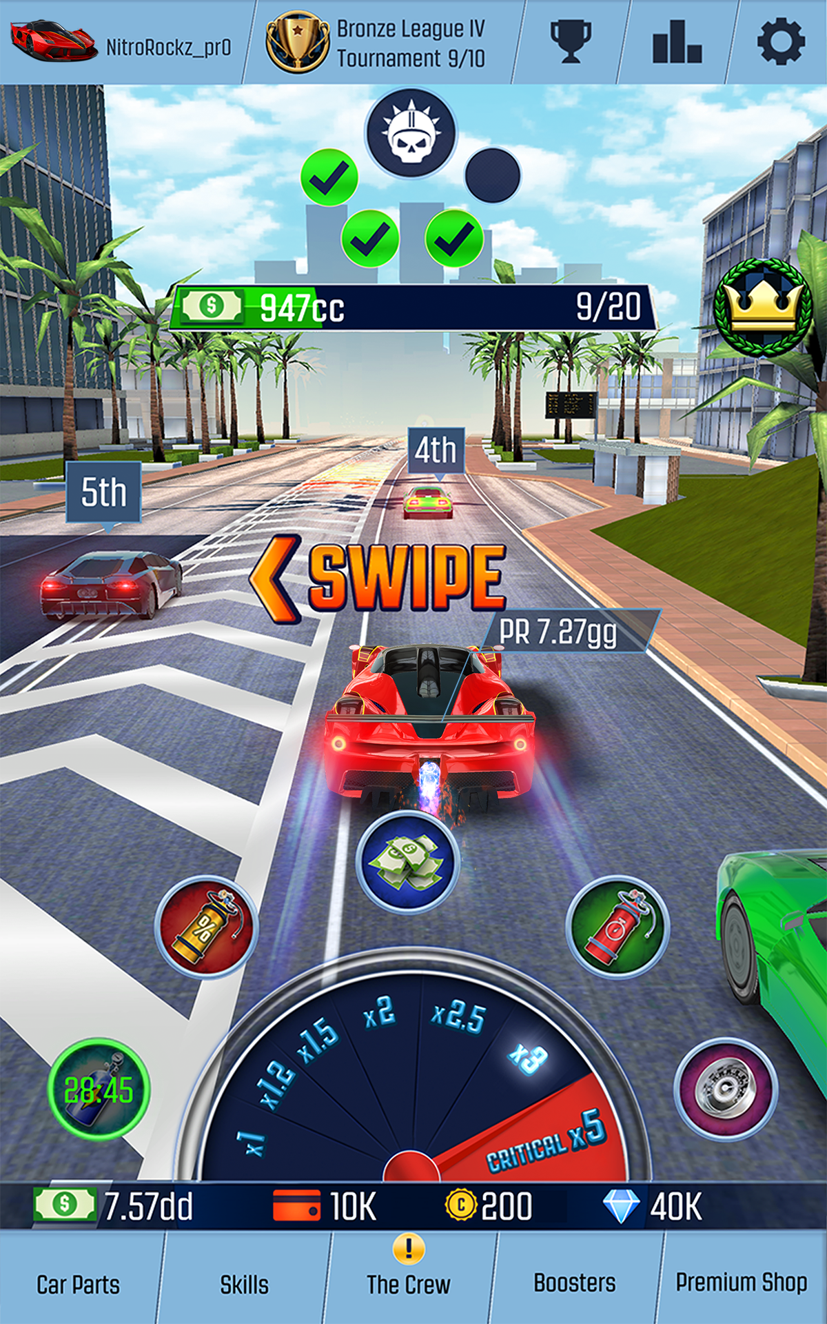 Idle Racing GO: Clicker Tycoon Game Screenshot
