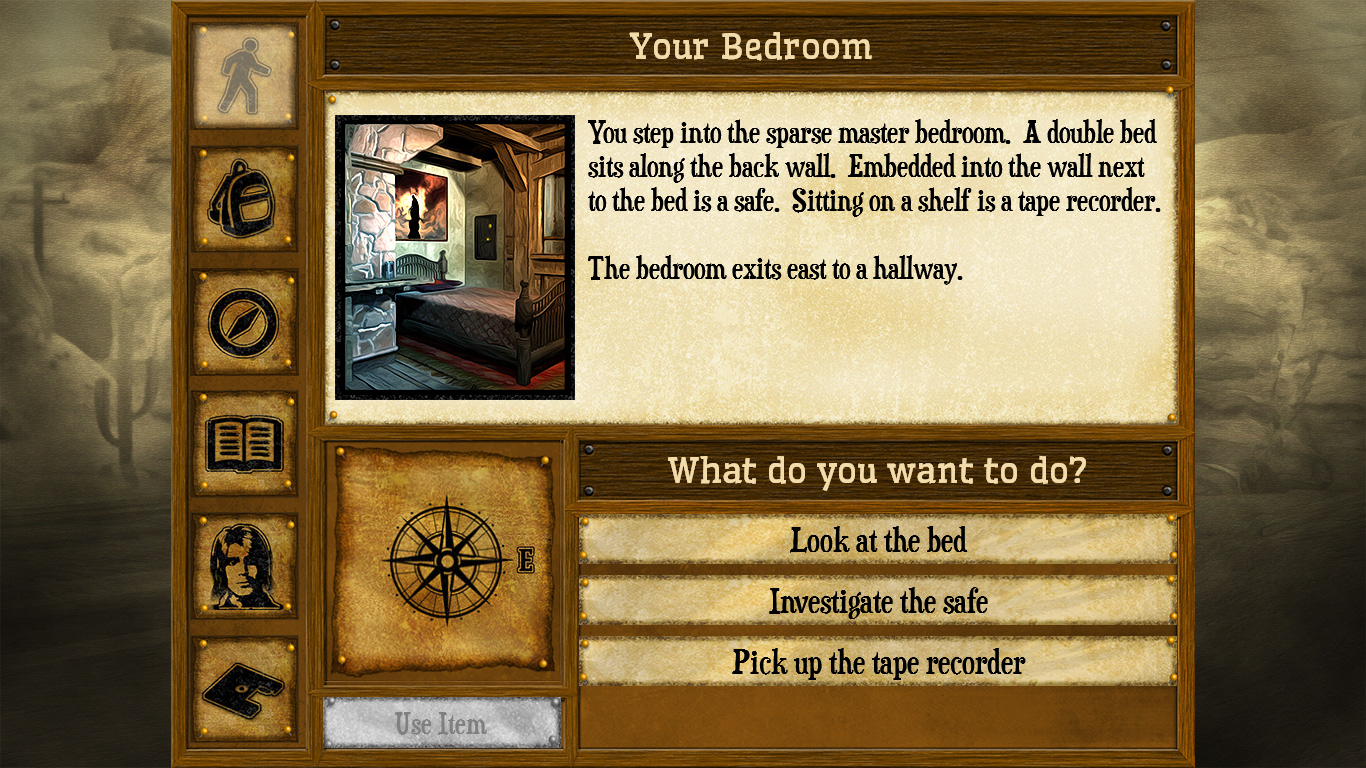 Shady Brook - A Text Adventure Game Screenshot