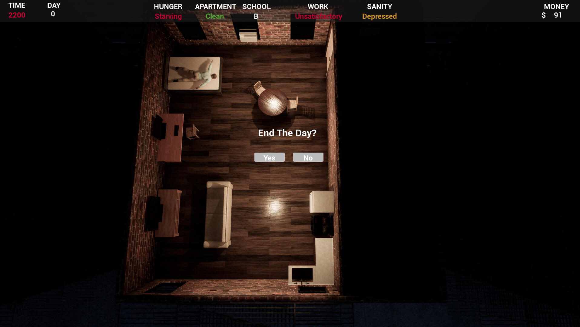 In-Sanity screenshot game