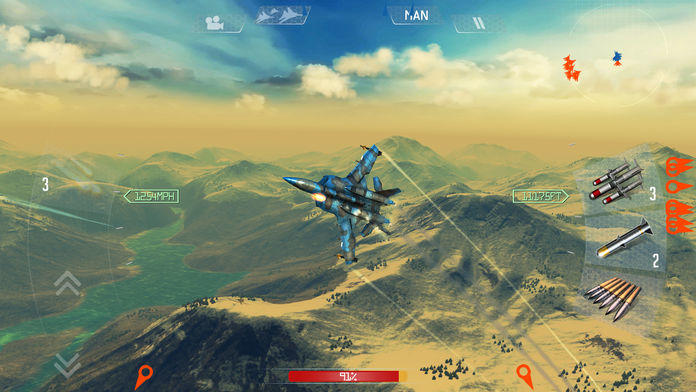 Скриншот игры Sky Gamblers Air Supremacy