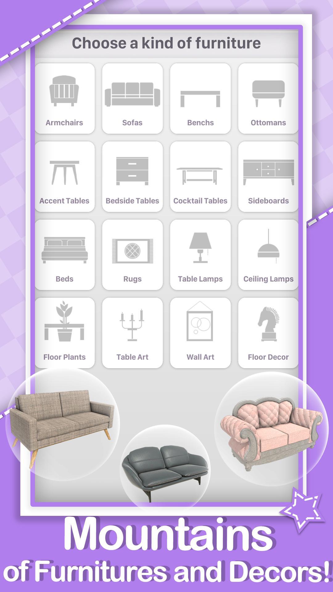 Home Maker: Design Home Dream Home Decorating Game Game Screenshot