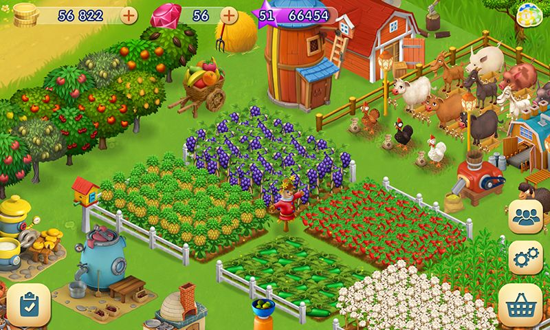 Sunny Farm: Adventure and Farming game 게임 스크린 샷