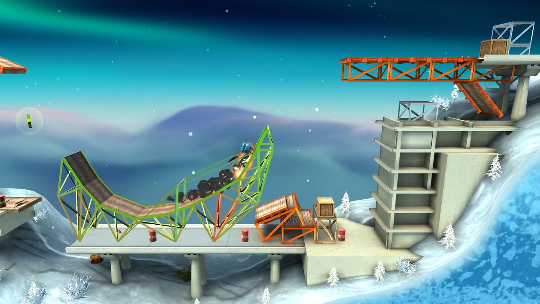Bridge Constructor Stunts screenshot game