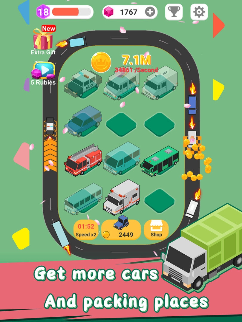 Merge Highway screenshot game