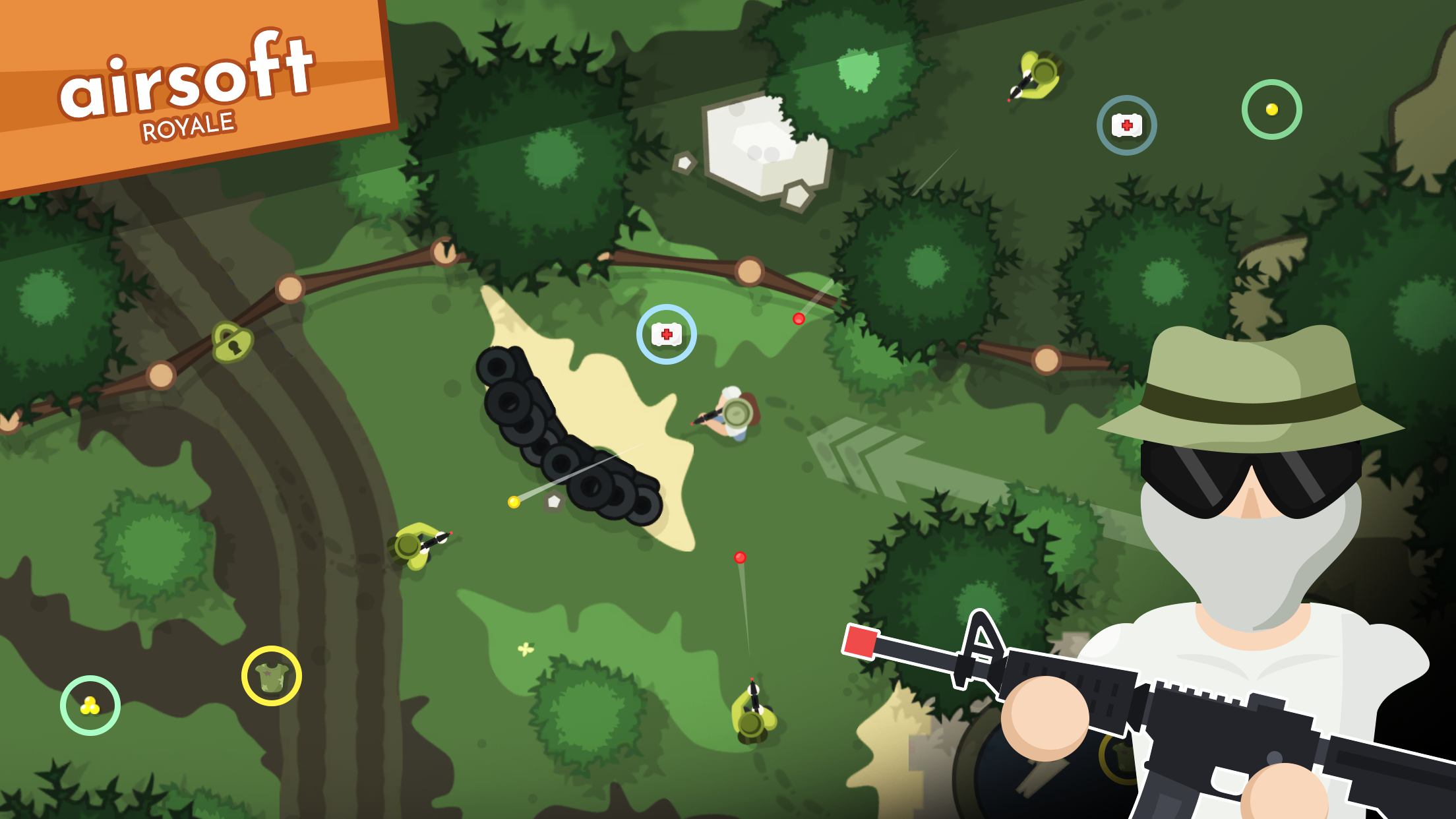 Silo's Airsoft Royale Game Screenshot