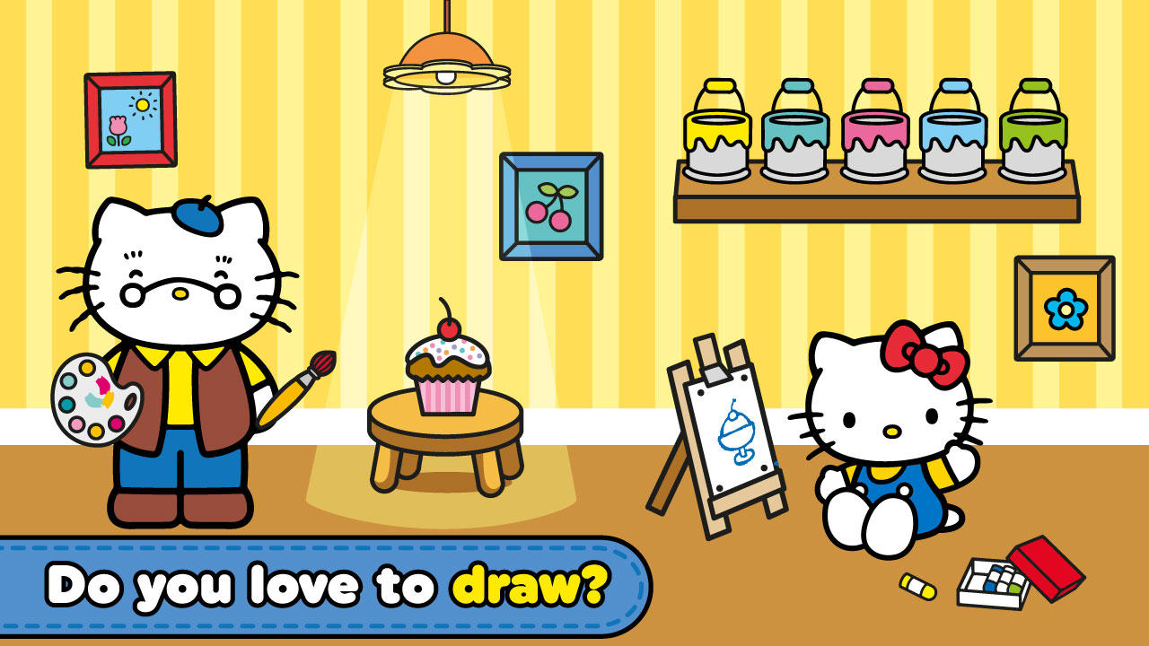 Hello Kitty: Good Night Game Screenshot